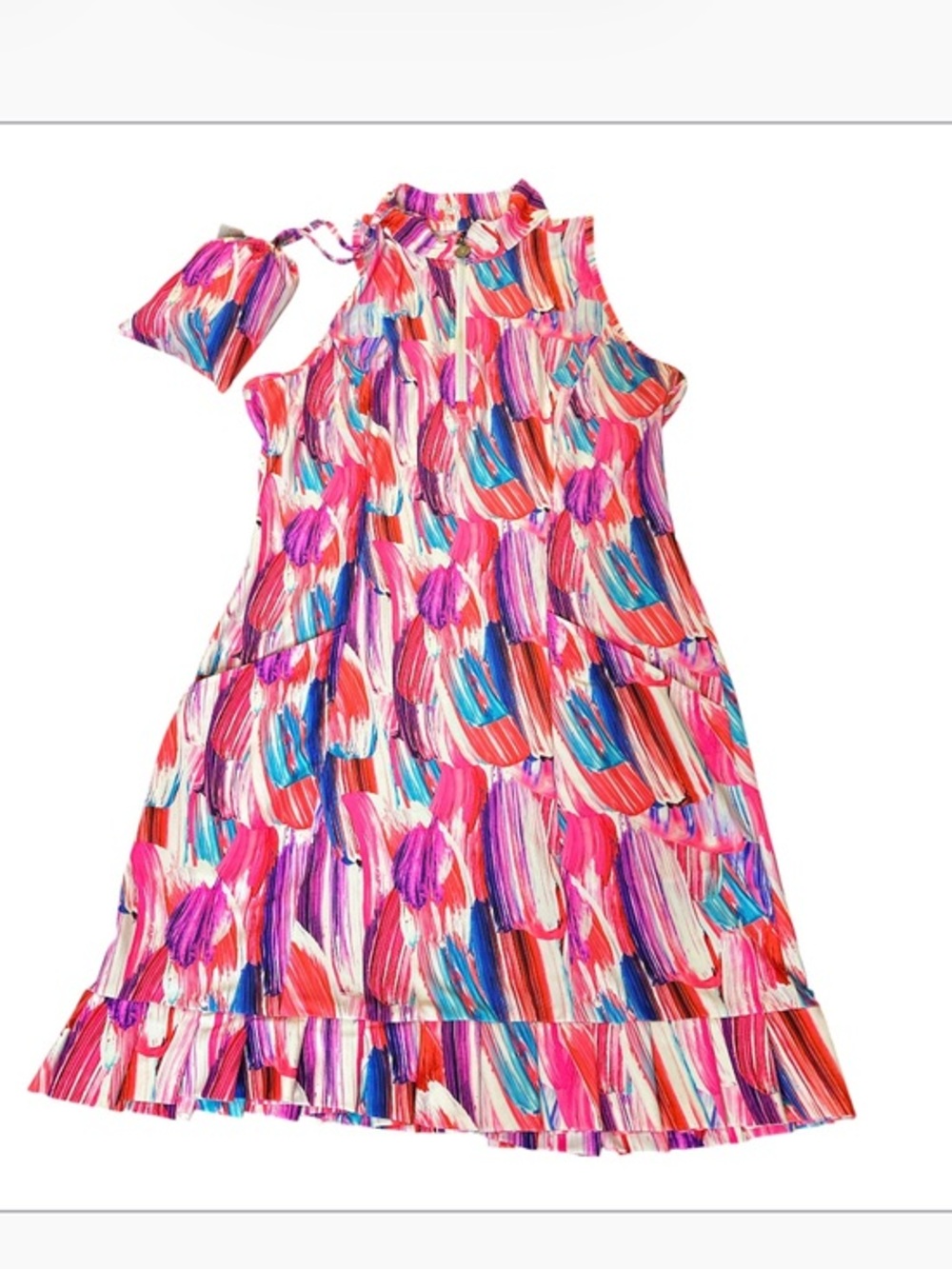 New! TZU TZU Shiloh Athletic Sleeveless Dress with shorts M